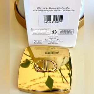 Christian Dior Limited Edition Bi-fold Compact Mirror in Gold (GWP)